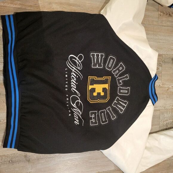 21 World Wide Varsity Bomber Jacket Limited Edition by Boohoo Man Men's Size XXL - Picture 7 of 7